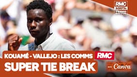 Roland-Garros : L'IRRESPIRABLE super tie break entre Kouamé et Vallejo, commenté par RMC