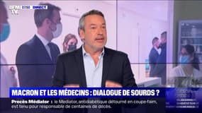 L’édito de Matthieu Croissandeau: Macron et les médecins, dialogue de sourds ? - 29/03