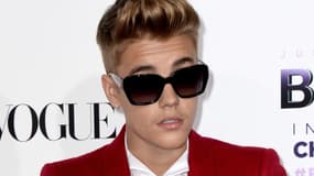 Justin Bieber lors de la première du film "Justin Bieber's Believe", le 18 décembre 2013, à Los Angeles.