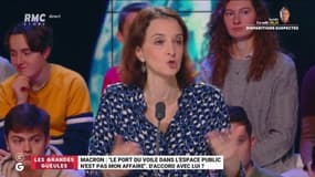 Macron : "le port du voile dans l'espace public n'est pas mon affaire", êtes-vous vous d'accord avec lui ? - 25/10