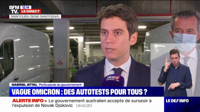 Gabriel Attal, porteparole du gouvernement "Notre cap