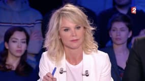 Vanessa Burggraf dans l'émission "On n'est pas couché" sur France 2
