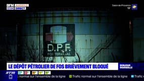  Fos-sur-Mer: tentative de blocage du dépôt pétrolier