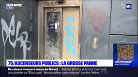 Paris: de nombreux ascenseurs publics en panne