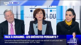 Face à Duhamel: Les grévistes perdants ? - 13/01