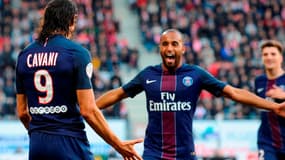 Edinson Cavani et Lucas
