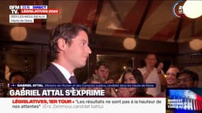 Législatives: Gabriel Attal appelle ses électeurs à "confirmer au second tour" son résultat du premier tour