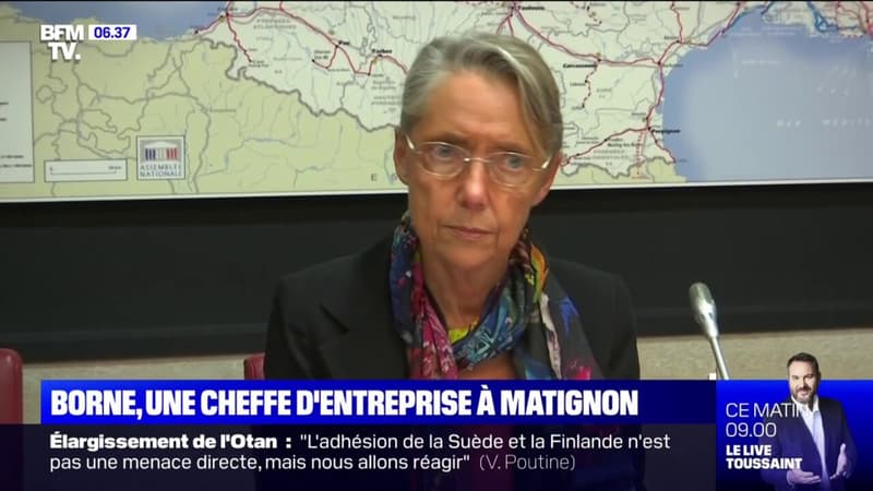 Élisabeth Borne, une cheffe d'entreprise à Matignon
