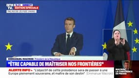 Emmanuel Macron veut initier "une réforme de l'espace Schengen" pour avoir "une politique cohérente de maîtrise de nos frontières extérieures"