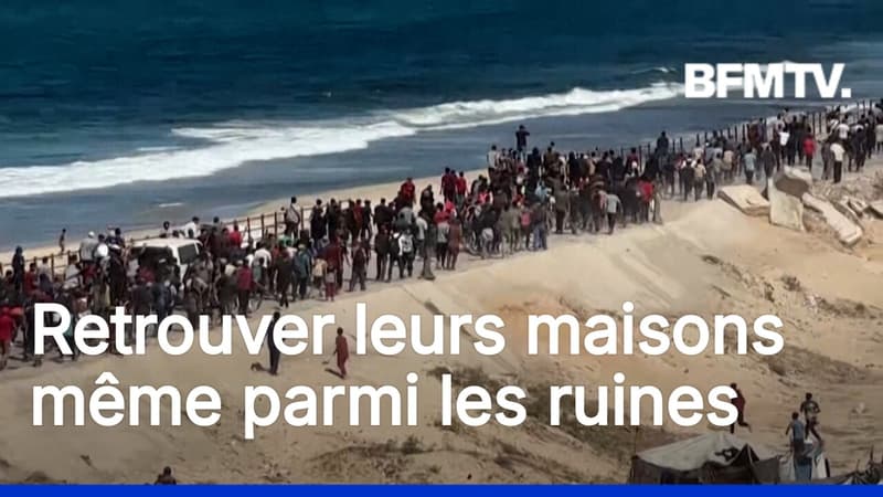 Cessez-le-feu : des milliers de Palestiniens marchent vers le nord de la bande de Gaza