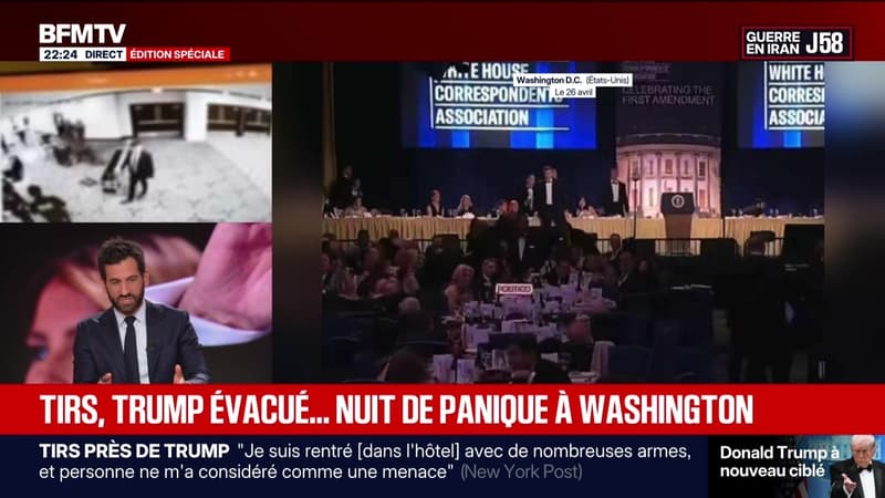 Édition Spéciale : Tirs, Trump évacué... nuit de panique à Washington - 26/04