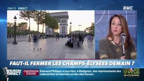 Dispositif policier exceptionnel sur les Champs-Elysées: "Du jamais-vu depuis mai 68"