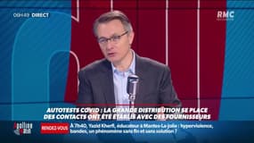 Bientôt des autotests Covid en vente en grande surface ? Le patron de Système U Dominique Schelcher demande à être associé à la réflexion "de sorte à être prêt pour mettre le service à la disposition du client"