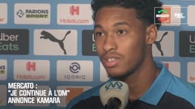 Mercato : "Je continue à l'OM" annonce Kamara 