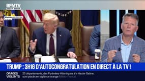 ÉDITO - Donald Trump: 3h16 d'autocongratulation en direct à la télévision