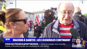 Emmanuel Macron en Charente-Maritime: "On manifeste pour tout son comportement antisocial"
