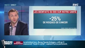 Manger bio réduit de 25% les risques de cancer