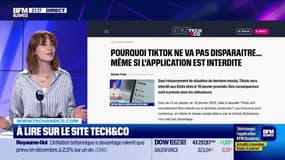 À lire sur le site Tech&Co : Pourquoi Tiktok ne va pas disparaître… même si l’application est interdite, par Salomé Ferraris - 15/01