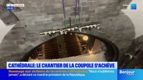 Le chantier de la coupole de la cathédrale Notre-Dame de Strasbourg vient de s'achever
