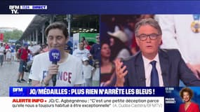 Médailles françaises aux JO 2024: "La dynamique est bonne", se réjouit Amélie Oudéa-Castéra