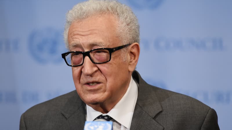 Lakhdar Brahimi, le 13 mai 2014.