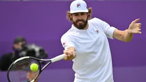 Le joueur de tennis américain Reilly Opelka lors du tournoi du Queens, le 13 juin 2022.