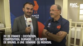 XV de France : Excitation, composition, Guirado… Les mots de Brunel à une semaine du Mondial