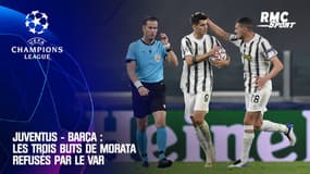 Juventus - Barça : Les trois buts de Morata refusés par le VAR
