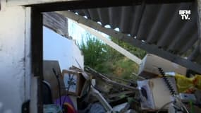 Tempête Aurore: un habitant d'Octeville-sur-Mer nous montre les dégâts à son domicile