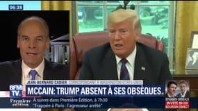 Sous pression, Trump ordonne la mise en berne des drapeaux pour McCain