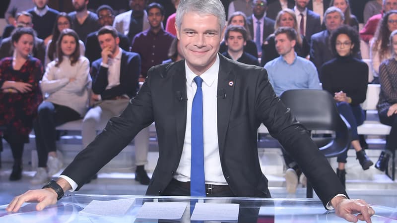 Laurent Wauquiez sur le plateau de France 2 jeudi soir.