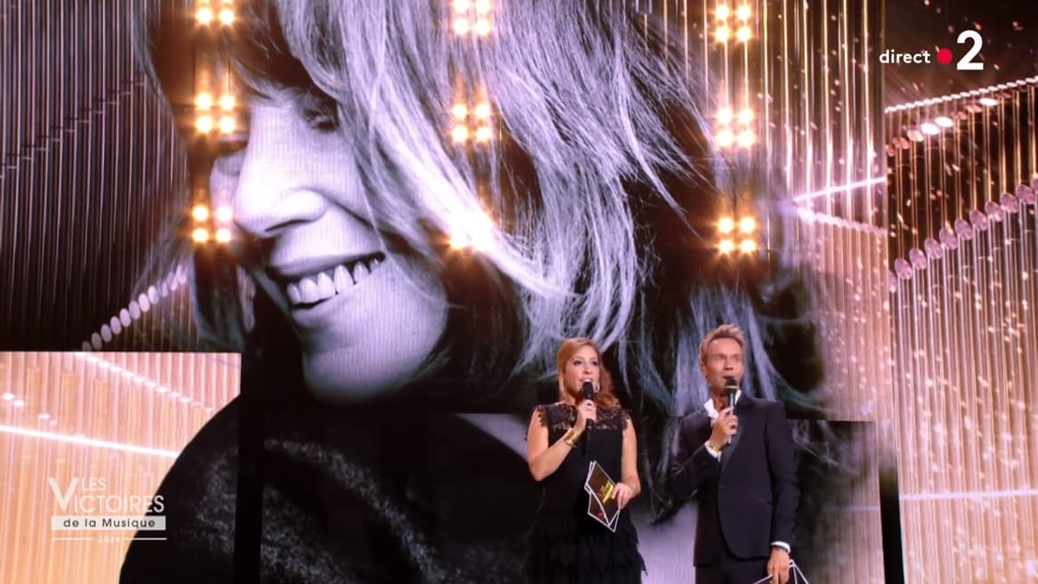 Un hommage a été rendu à Jane Birkin aux Victoires 2024 le 9 février