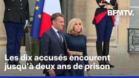 Dix personnes accusées de cyberharcèlement sexiste à l'encontre de Brigitte Macron sont jugées à partir de ce 27 octobre