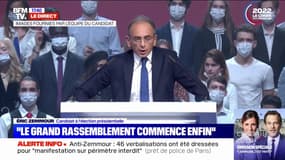 Éric Zemmour: "Le grand rassemblement commence enfin aujourd'hui"