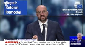 Charles Michel (Président du Conseil européen): "Nous avons fait la démonstration que la magie du projet européen fonctionne"