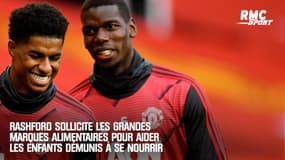 Rashford sollicite de grandes marques alimentaires pour aider les enfants démunis à se nourrir