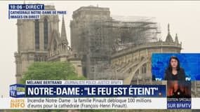 Notre-Dame: l'hypothèse criminelle n'est pas retenue pour le moment par les enquêteurs