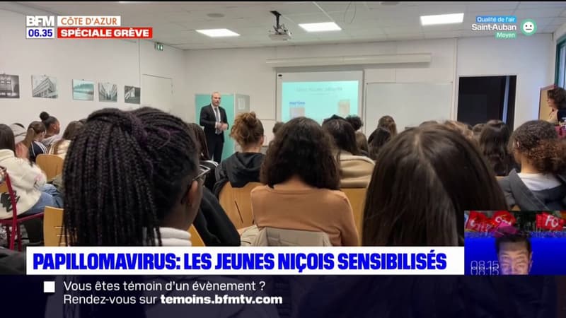 Alpes-Maritimes: des collégiens niçois sensibilisés au papillomavirus