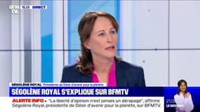 Ségolène Royal: "Ce qui est très violent c'est l'accumulation des attaques"