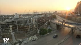 Les images du port de Beyrouth au lendemain des deux importantes explosions