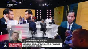 #Benalla - "Benalla reste d'une fidélité absolue à @EmmanuelMacron qu'il appelle le 'patron' ". @jdomerchet , journaliste à l'@lopinion_fr #GGRMC