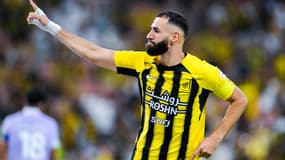 Karim Benzema avec Al-Ittihad, en août 2024