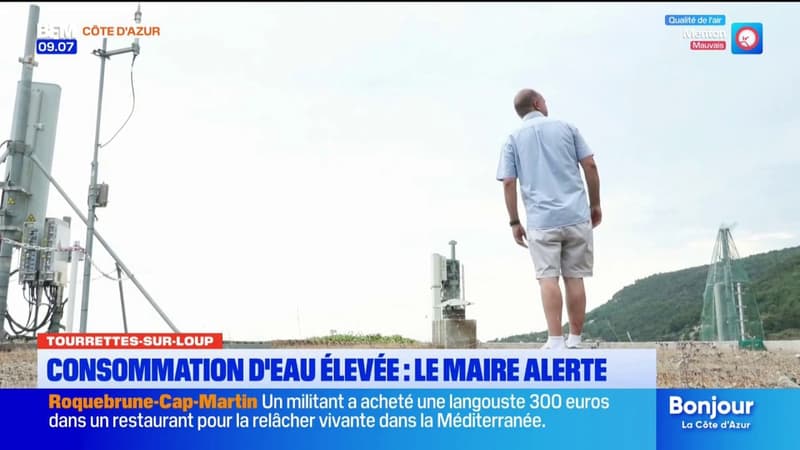 Alerte sécheresse : Le maire de Tourrettes-sur-Loup appelle à la responsabilité de ses administrés