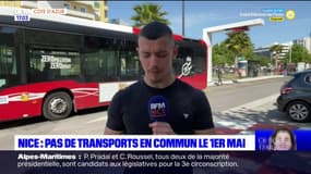 Nice: pas de transports en commun le 1er mai