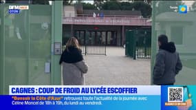 Cagnes : coup de froid au lycée Escoffier
