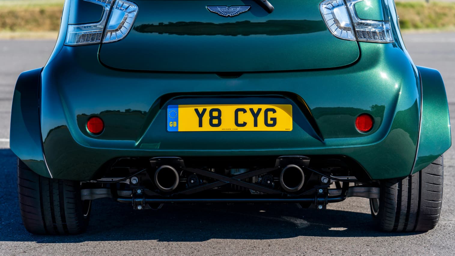 Le V8 de cette Cygnet développe 435 ch. Le V8 de cette Cygnet développe 435 ch.