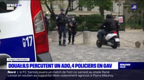 Douai: quatre policiers placés récemment en garde à vue après avoir percuté un adolescent
