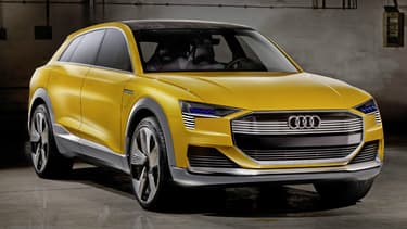 Similaire au SUV E-Tron Quattro, le H-Tron fonctionne à l'hydrogène et est prêt. Le problème? Il est trop peu viable économiquement pour être lancé par Audi.