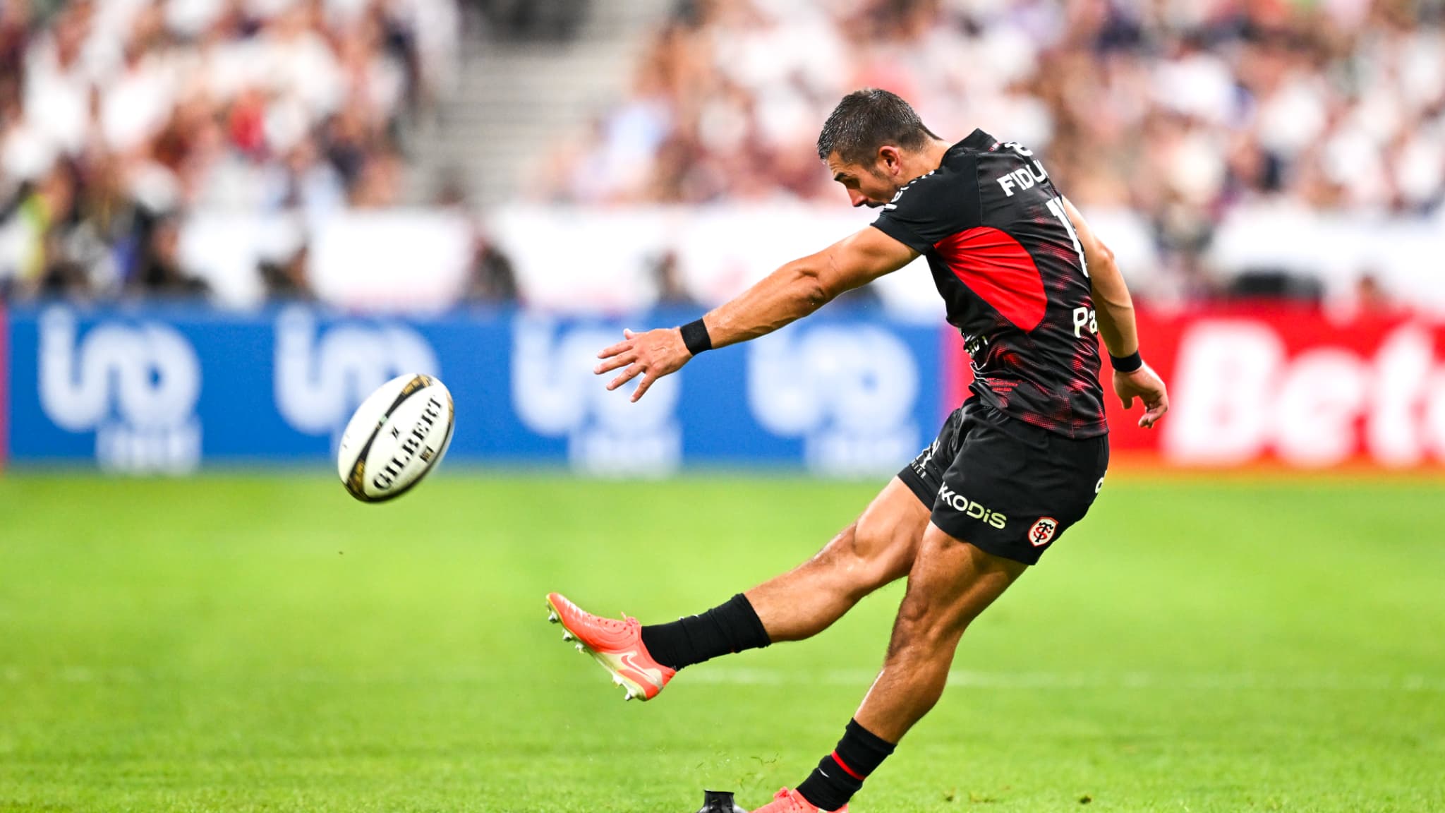 Thomas Ramos lors de la finale de Top 14, le 28 juin 2025. 