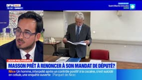 "Pour sauver notre pays, il faut sauver nos villes", assure Bryan Masson, député RN et candidat à la mairie de Cagnes-sur-Mer